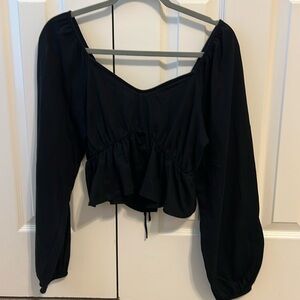 Altar’d state Long sleeve crop top